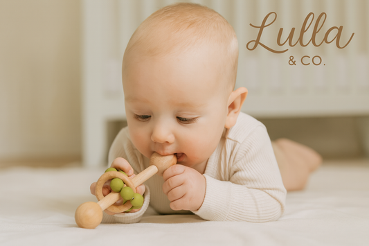 Baby Using Teether