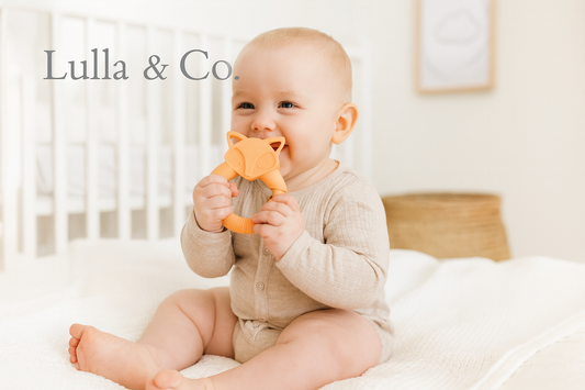 Baby Using Fox Teether